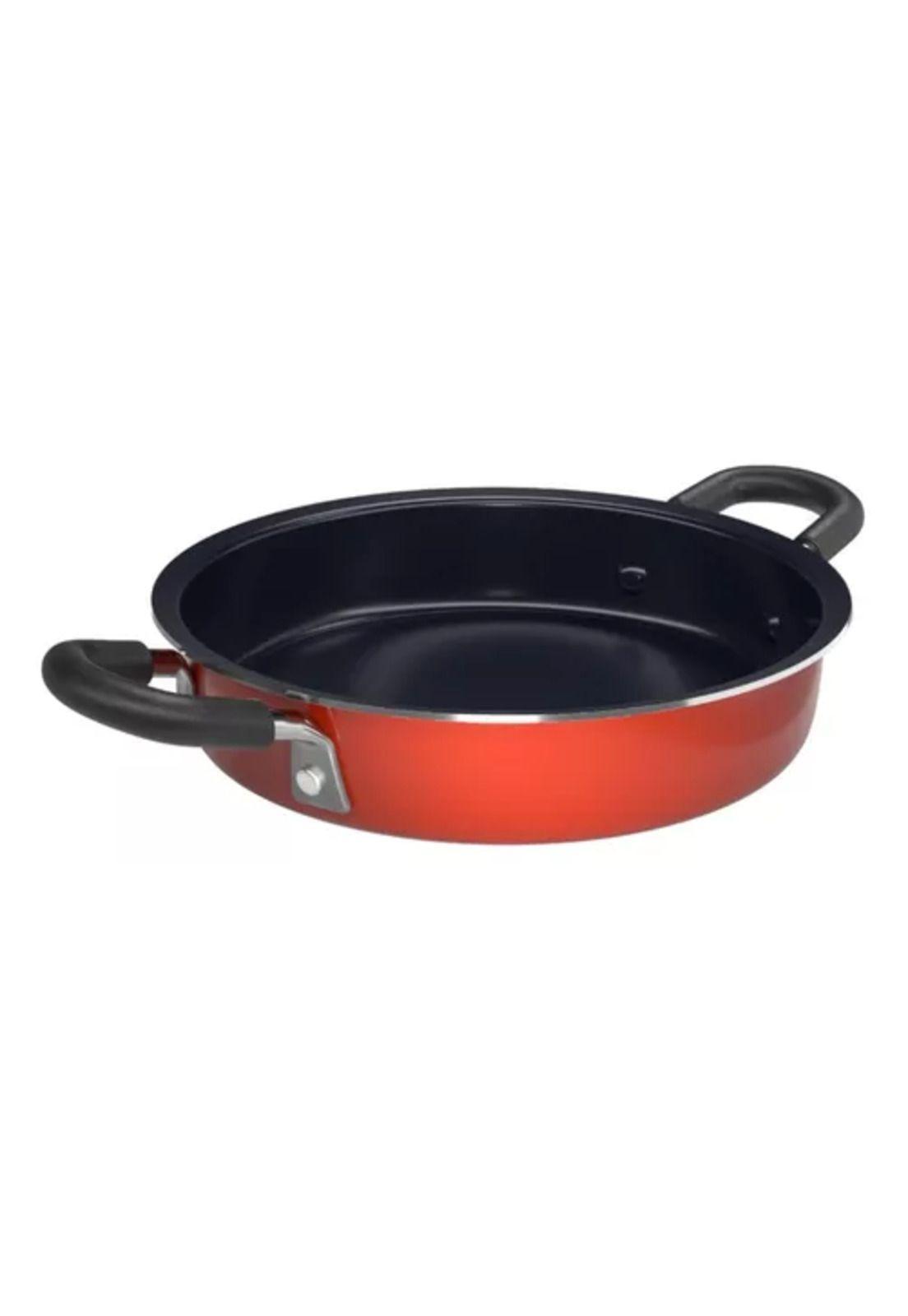 Paila antiadherente de 16 cm, marca Wens, color negro-4