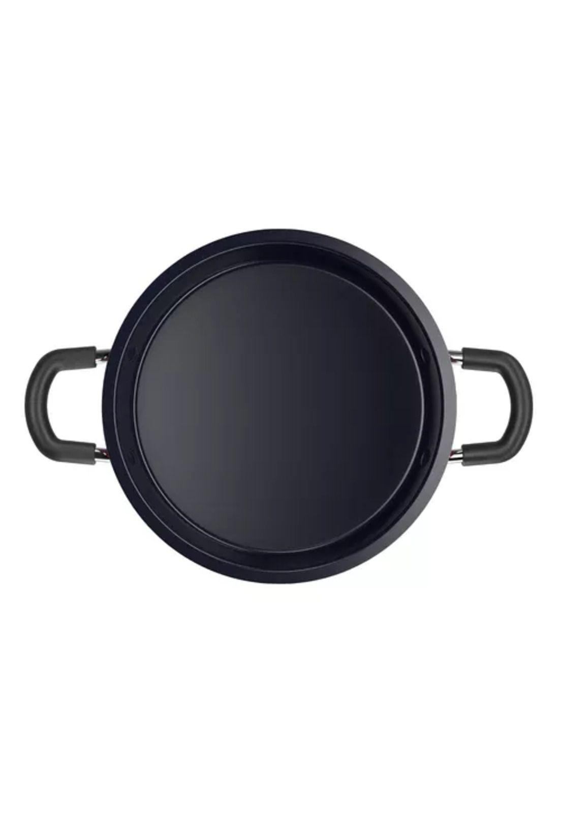 Paila antiadherente de 16 cm, marca Wens, color negro-5