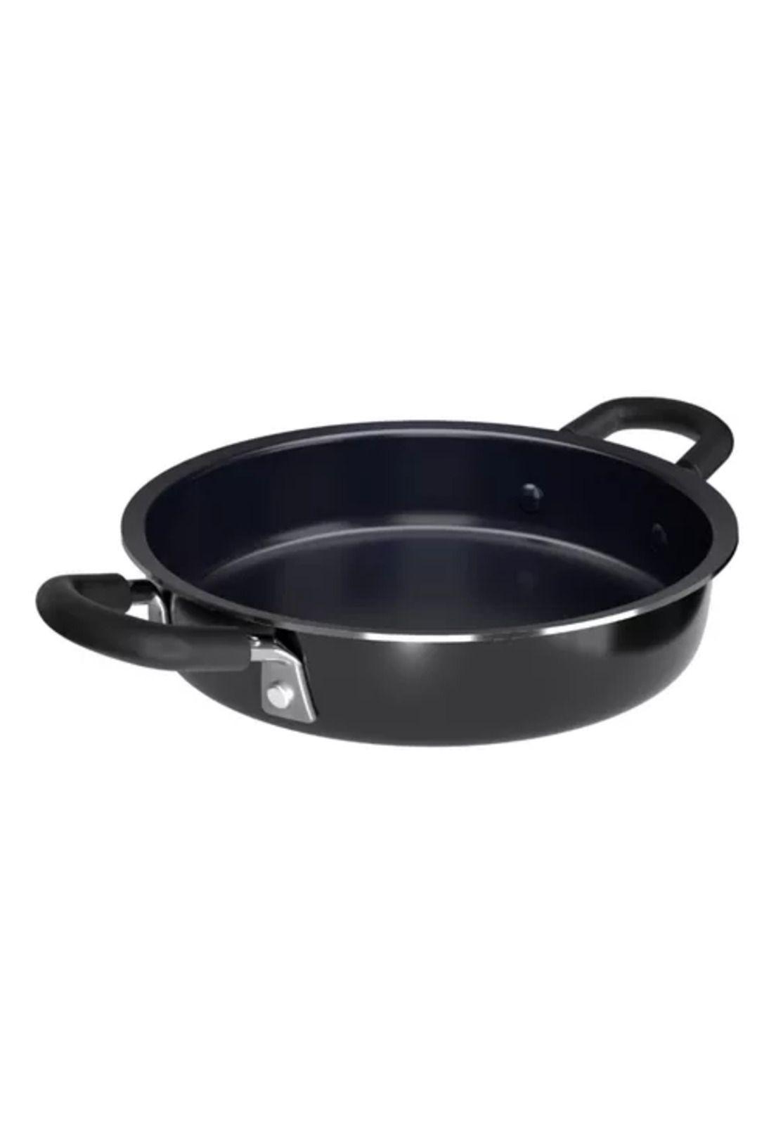 Paila antiadherente de 16 cm, marca Wens, color negro-6