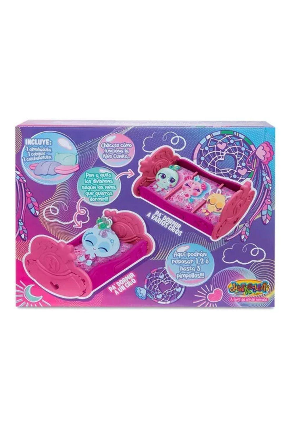 Ksi meritos neo: accesorio cuna casimeritos muñecos juguete rosado-2