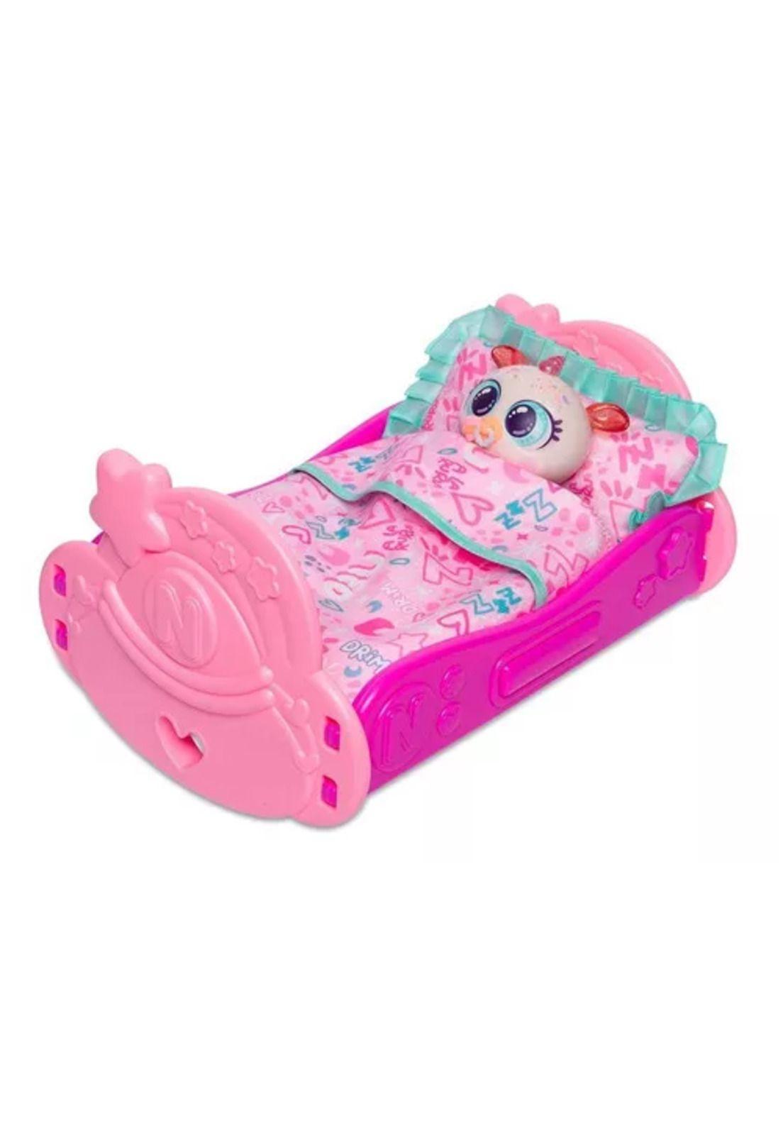 Ksi meritos neo: accesorio cuna casimeritos muñecos juguete rosado-5