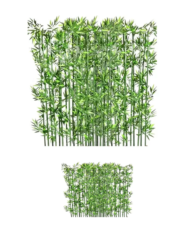 Vara Bambú Artificial Decorativa Flor Pack de 12 Unidades-1