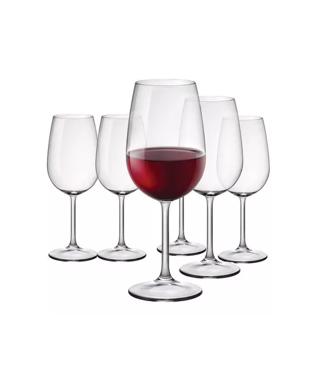 6 Copas Vino Tinto Bordeaux Cristal Riserva Bormioli 540ml-2