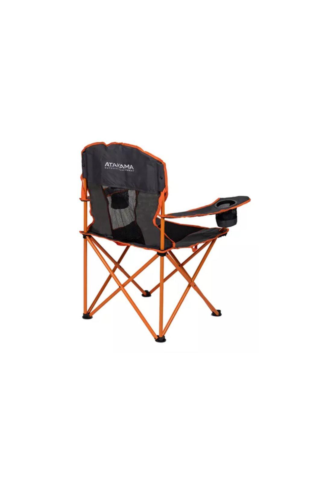 Silla plegable camping Llaima XL Atakama outdoor naranja-3