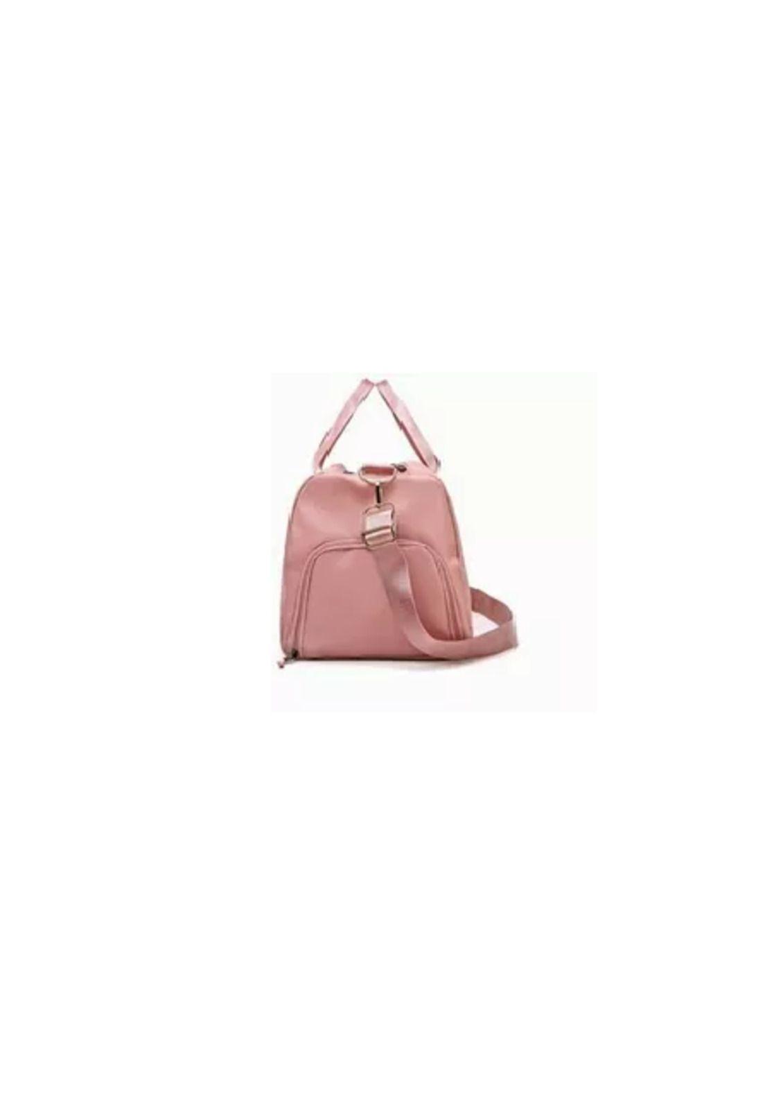 Bolsa de gran capacidad para viajes y deportes, color rosado-3