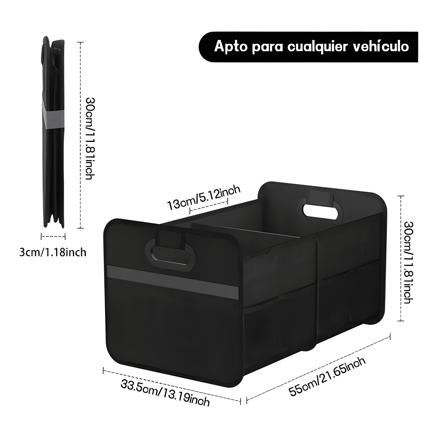Organizador Auto Caja Bolso Plegable Maletero Vehiculos-1