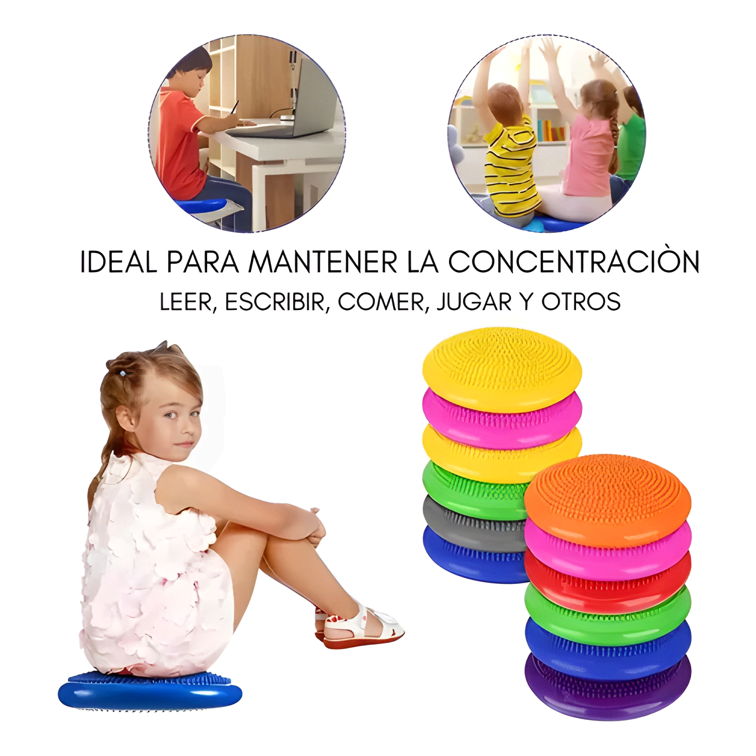 Cojín balón autismo sensorial propioceptivo niños tea-4