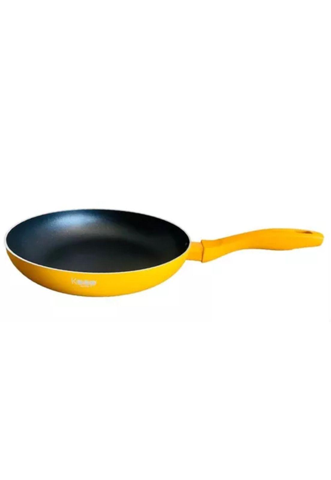 Set de ollas Keep, antiadherente, 7 piezas, color mostaza-3