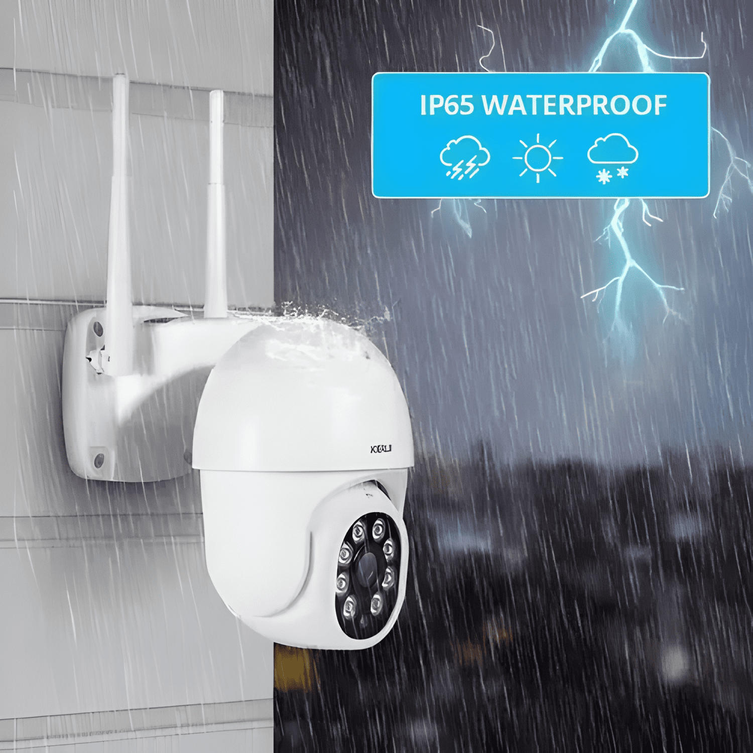Cámara Ip Smart Wifi Hd Infrarrojo Externo y Interno Plus-4