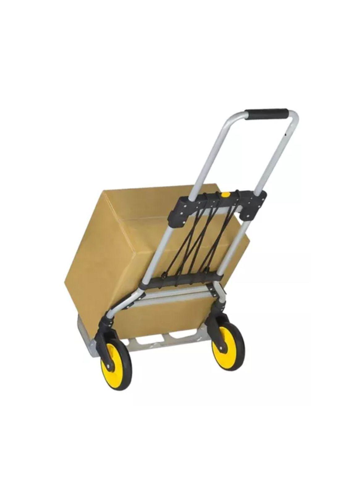 Carro plegable carga aluminio yegua grande 200kg firme-2
