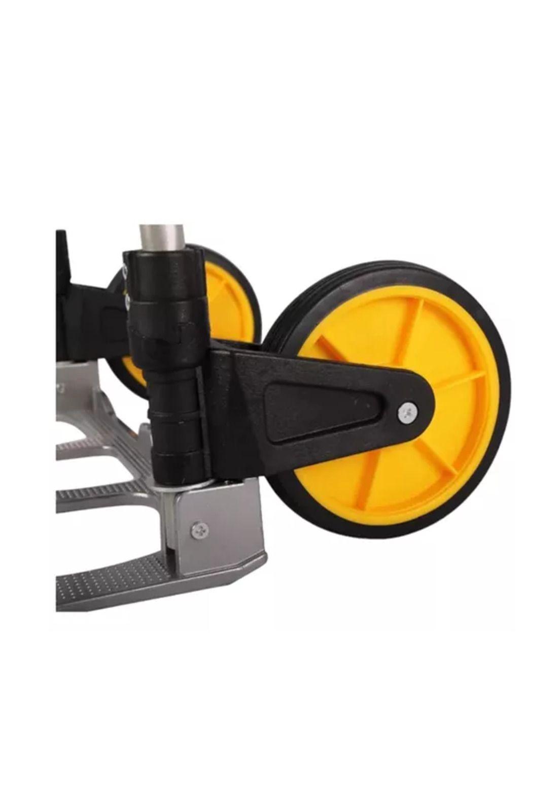 Carro plegable carga aluminio yegua grande 200kg firme-3