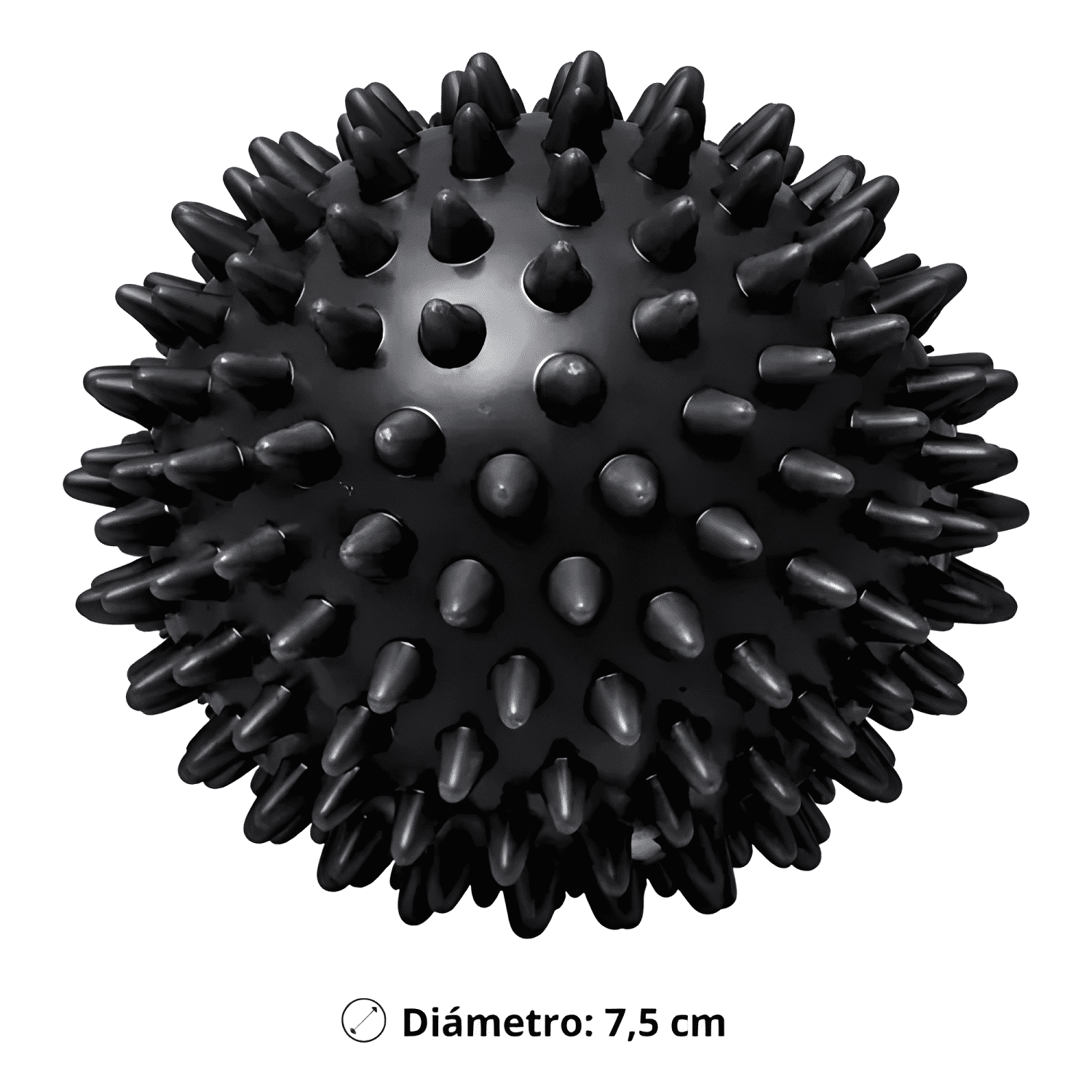 Pack 4 pelotas para masajes de erizo 7.5 cm Multicolor-2