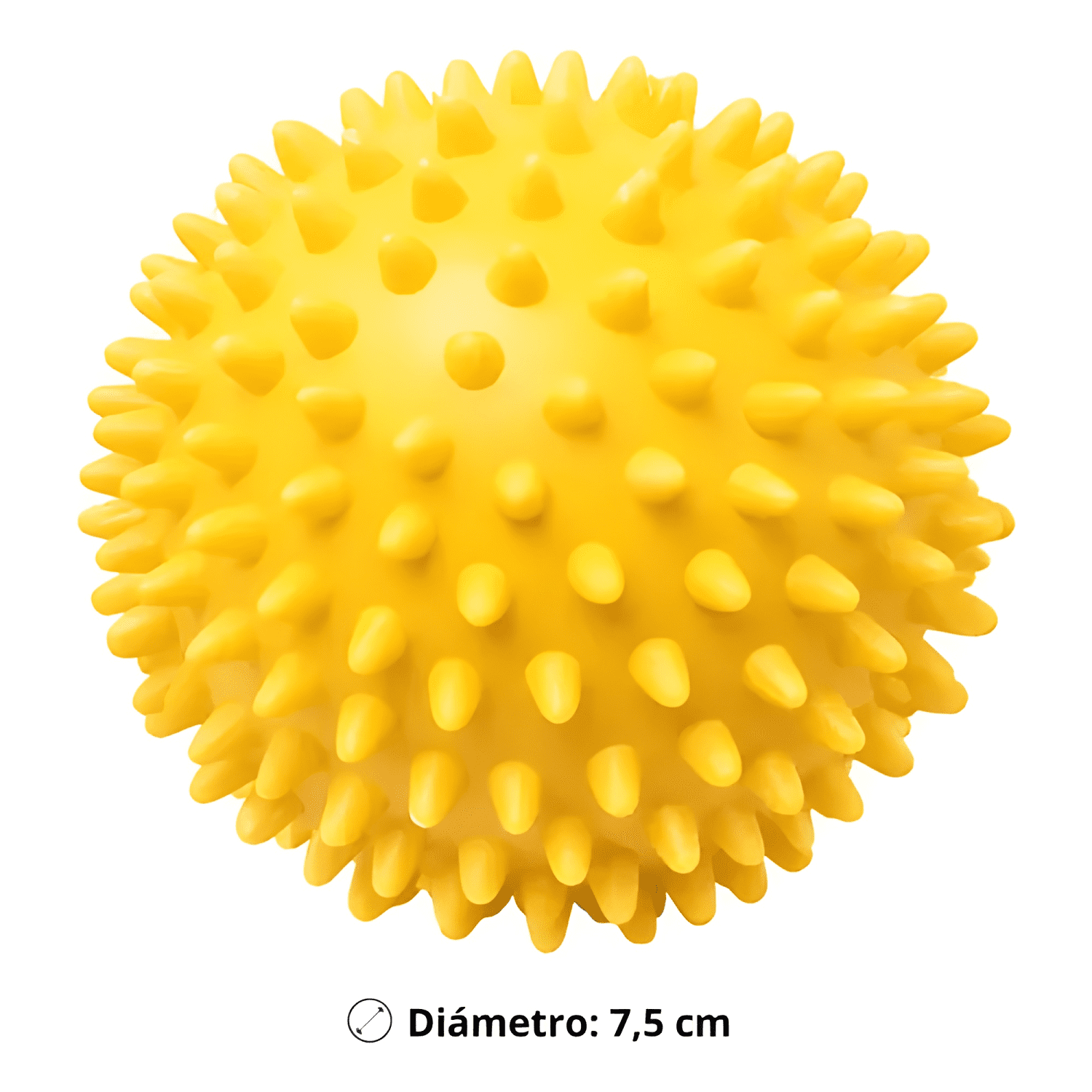 Pack 4 pelotas para masajes de erizo 7.5 cm Multicolor-3