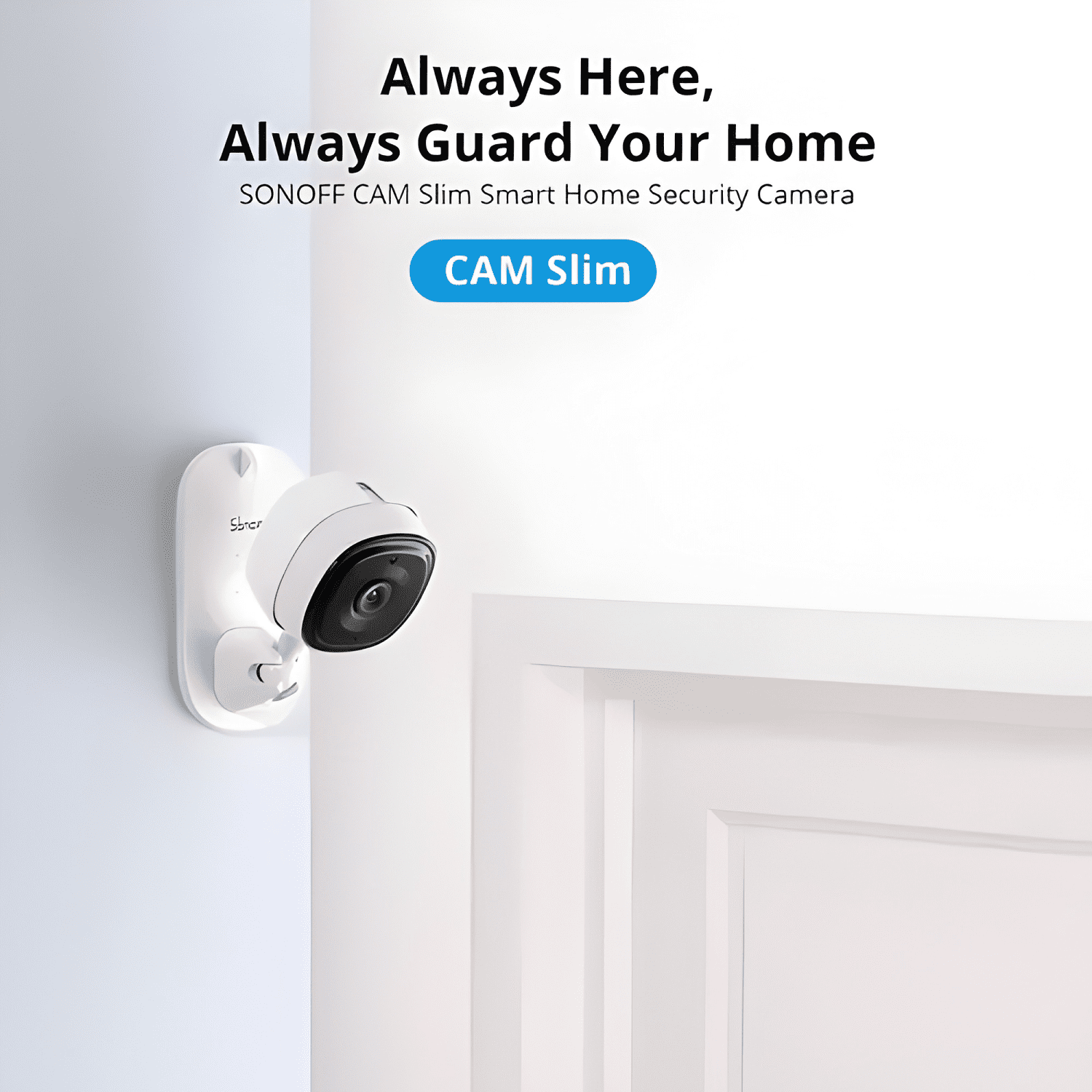 Cámara de Seguridad Wifi 1080p Hd Sonoff S-CAM Blanco-4