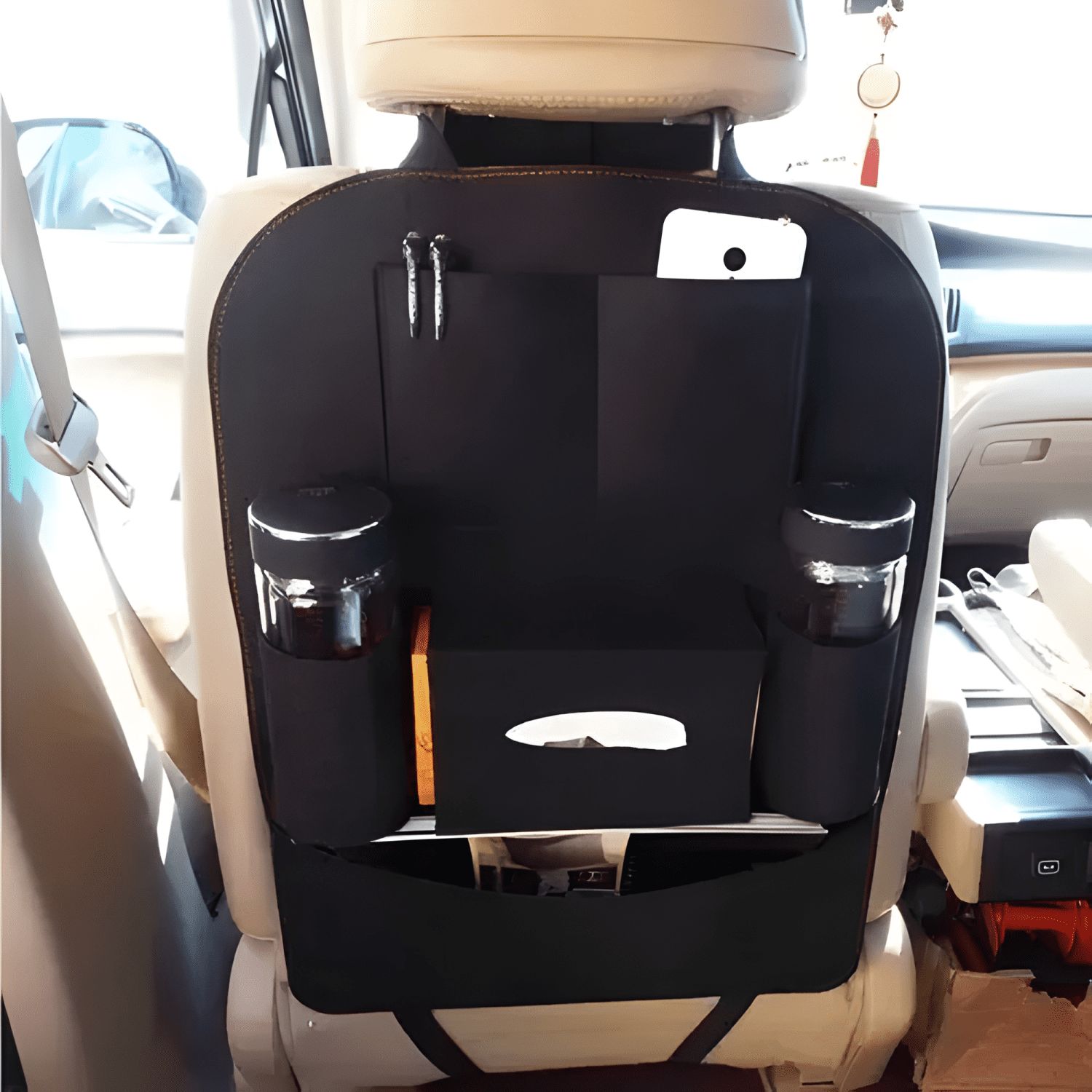 Pack 2 Organizadores Bolso Para Asiento De Auto Multifuncion-1