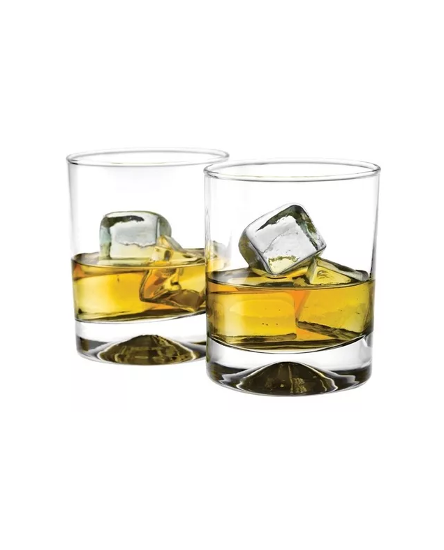 Set 6 Vasos Whisky Manhattan Bajo Cristar Vidrio-2