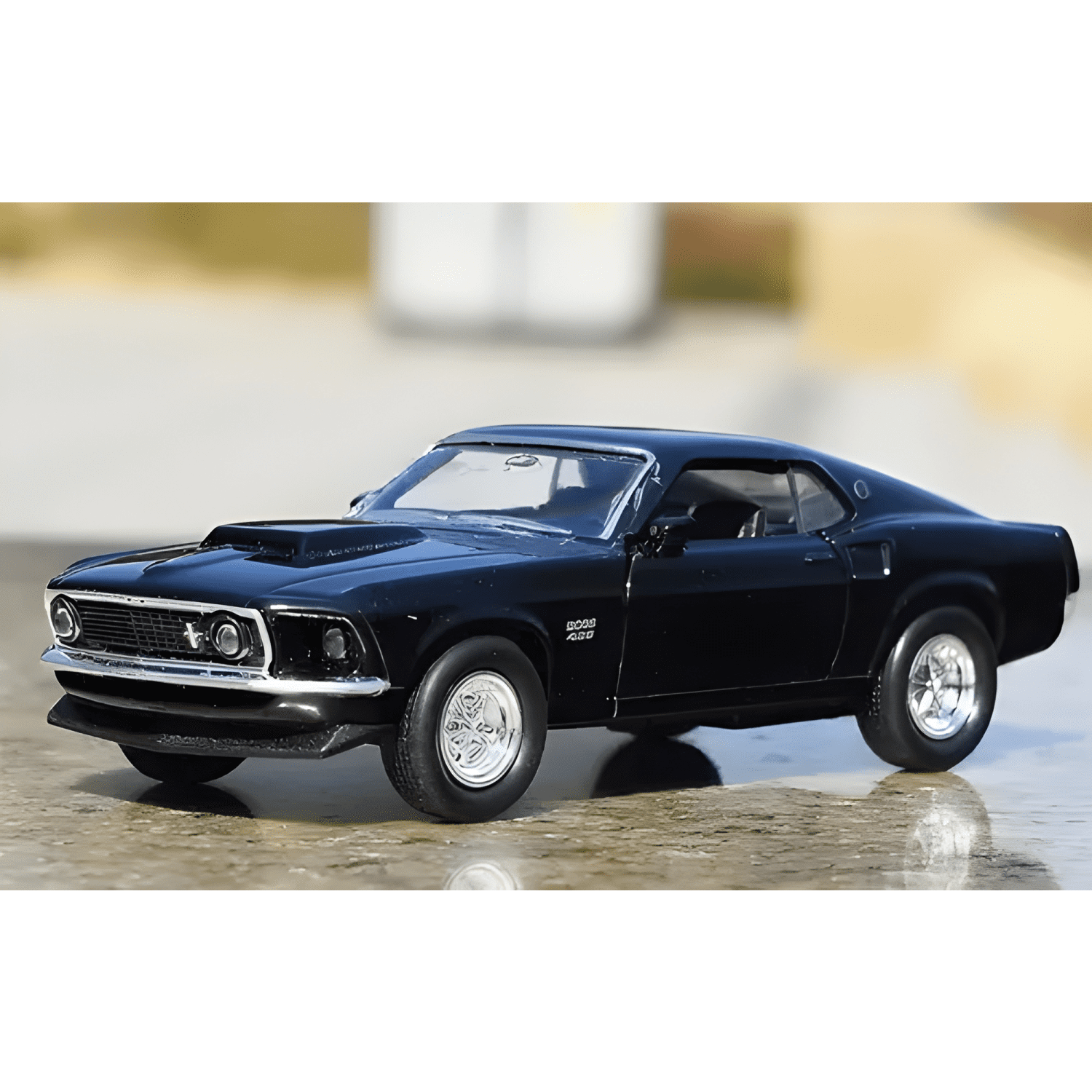 Auto Ford Mustang Boss 429 año 1969 miniatura-4