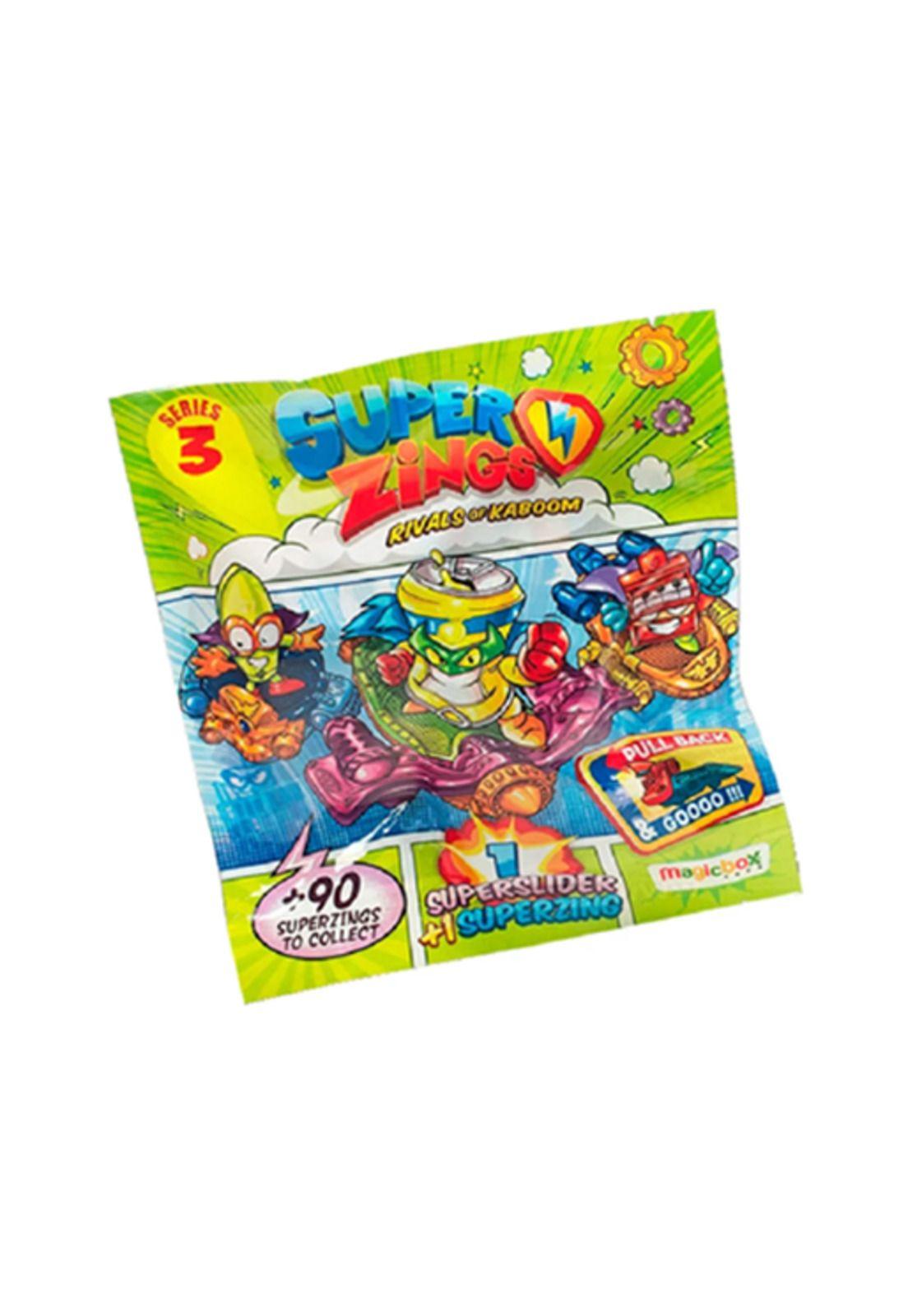 Superzings sobres figuras coleccionables serie verde-0