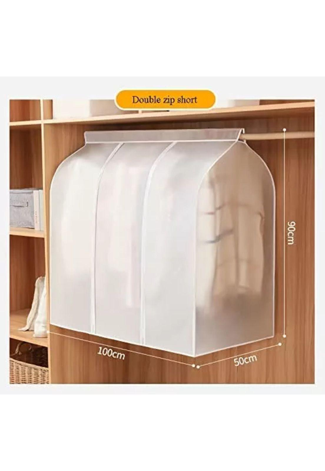 Organizador para ropa y bolsas funda protectora blanca-5