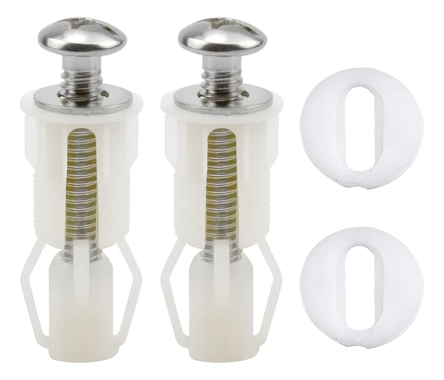 2x Tornillos De Asiento De Inodoro, Juego De Tornillos-0