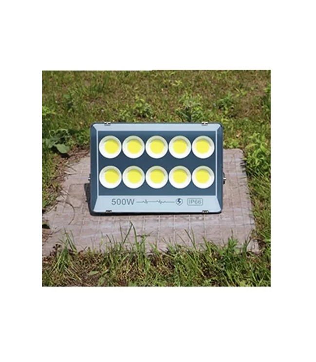 Foco led reflector estadio cob led 500w color negro-3