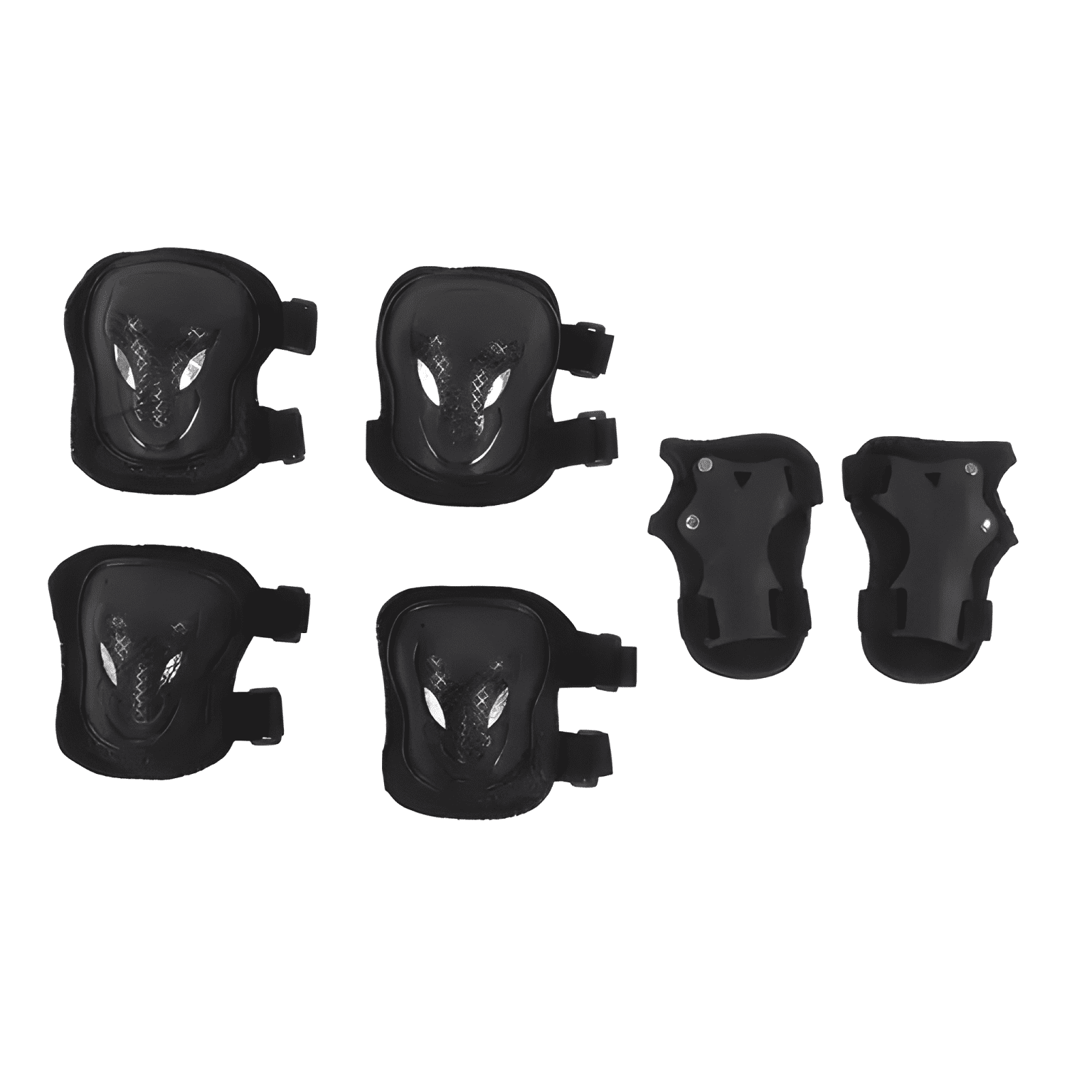 Set rodillera codera y muñequera protectores bici patines-4