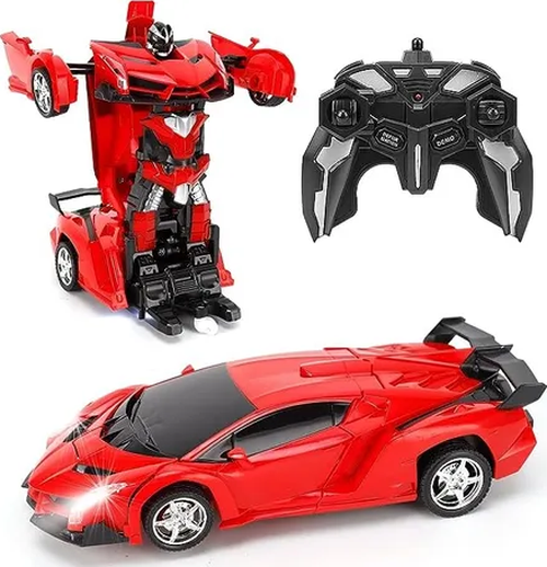 transformer auto robot rc 2.4g juguete-0