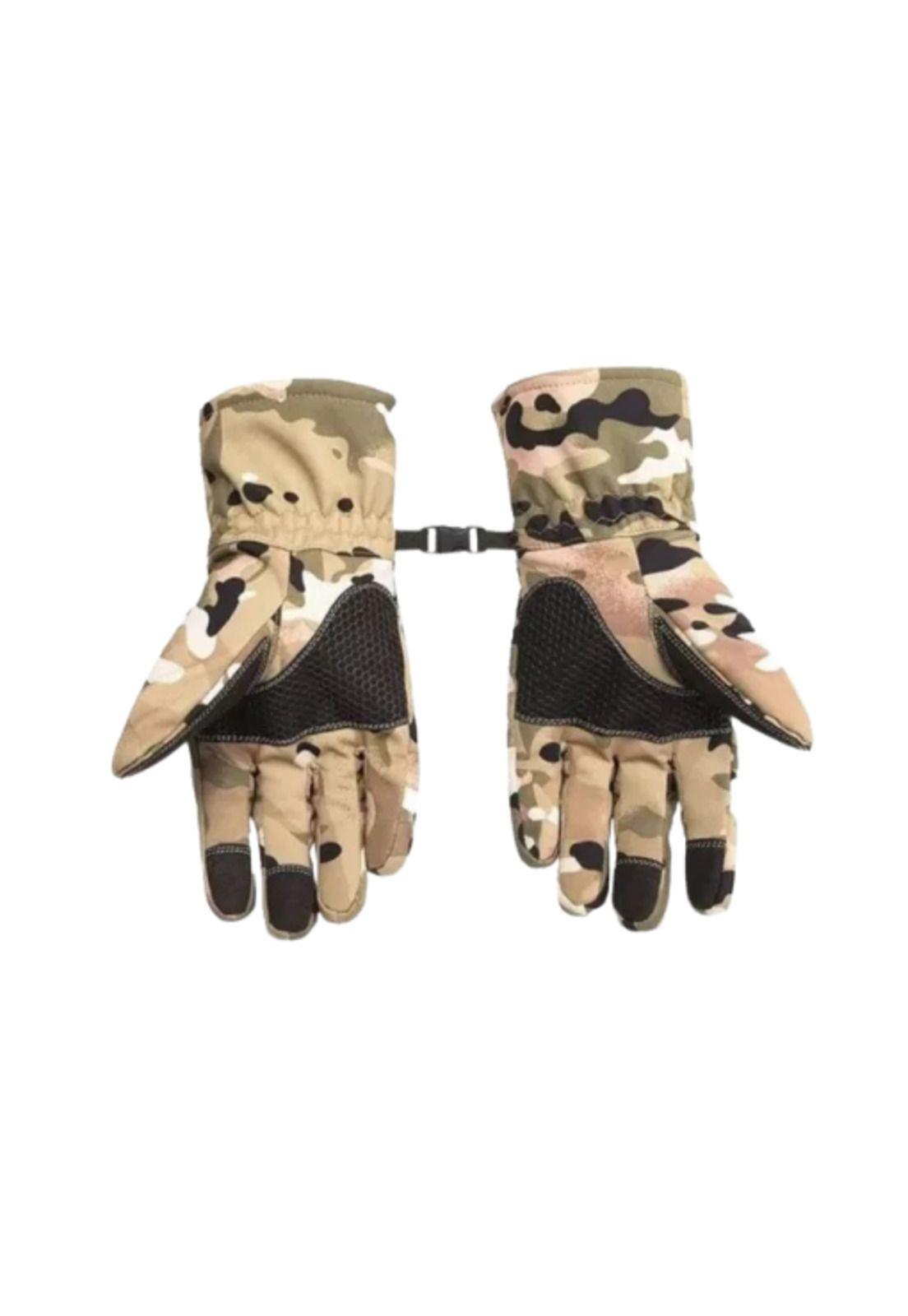 Guantes Tácticos Militares Impermeables, Multicam, Nieve-0