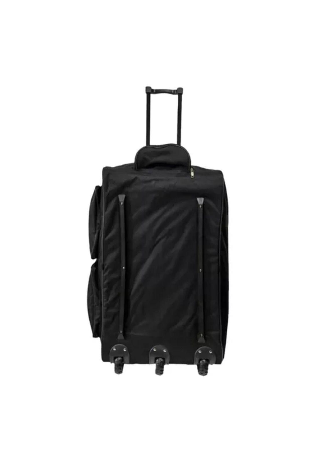 Bolso de viaje de 3 ruedas, 100 kilos, multifuncional, color negro-2