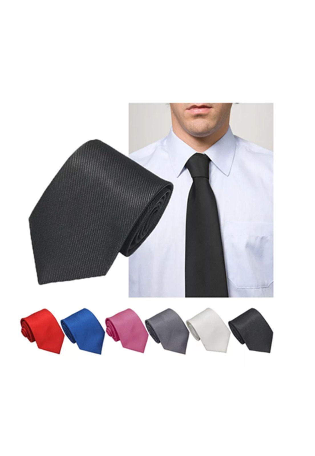 Corbata traje de vestir, gris-4