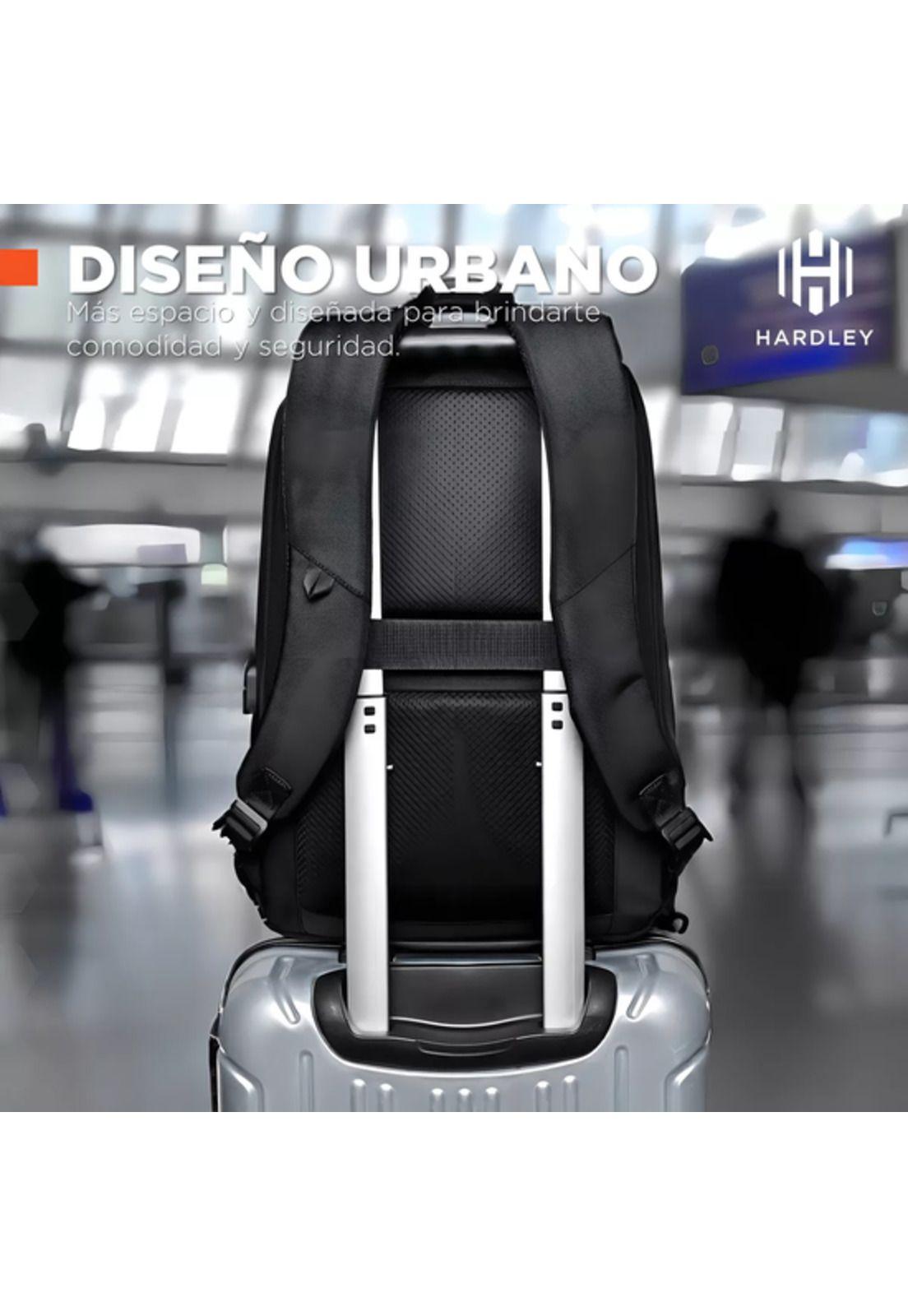 Bolso Morral Portátil Hardley Scotland 1 20L Negro-2