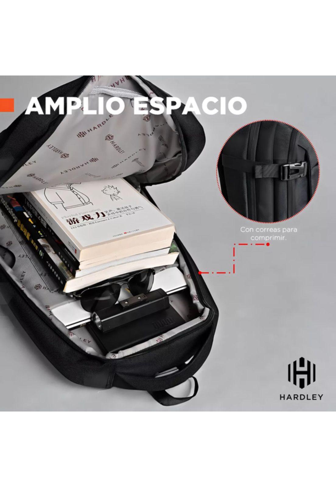 Bolso Morral Portátil Hardley Scotland 1 20L Negro-5