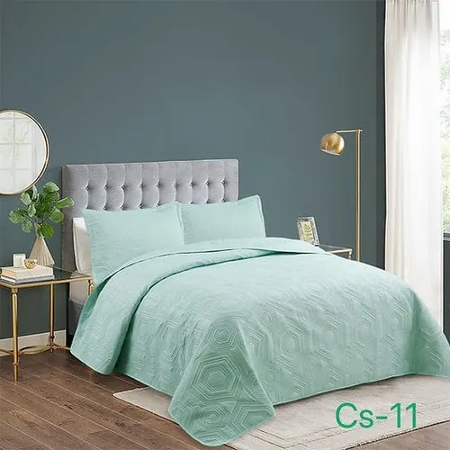 Cubrecama quilt verano 2 plazas varios colores-1