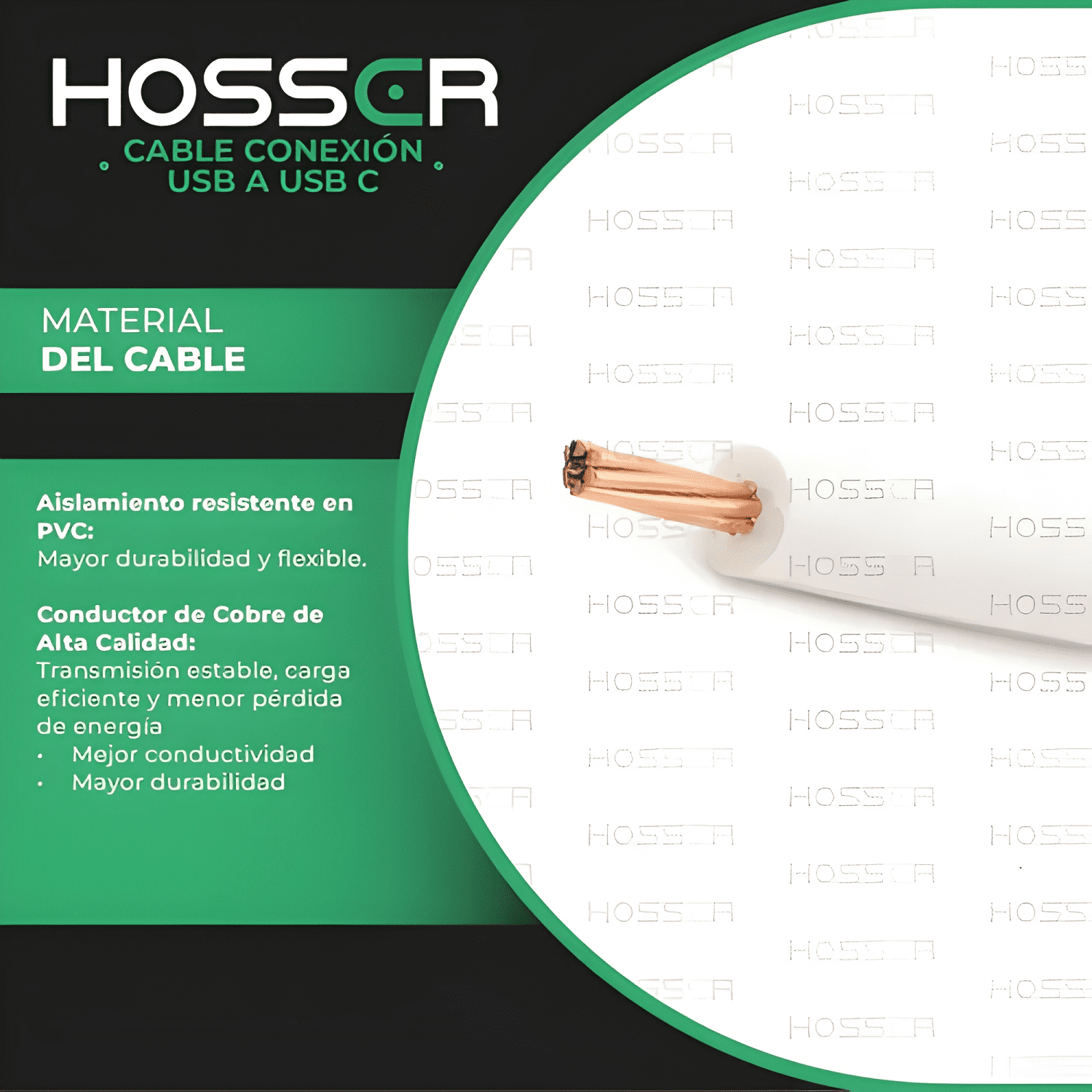 Cable conexion USB to USB c 5 metros Blanco-2