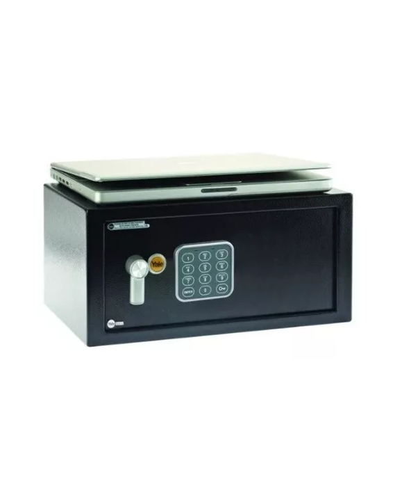 Caja fuerte electrónica yale para notebook 24 lts negra-2