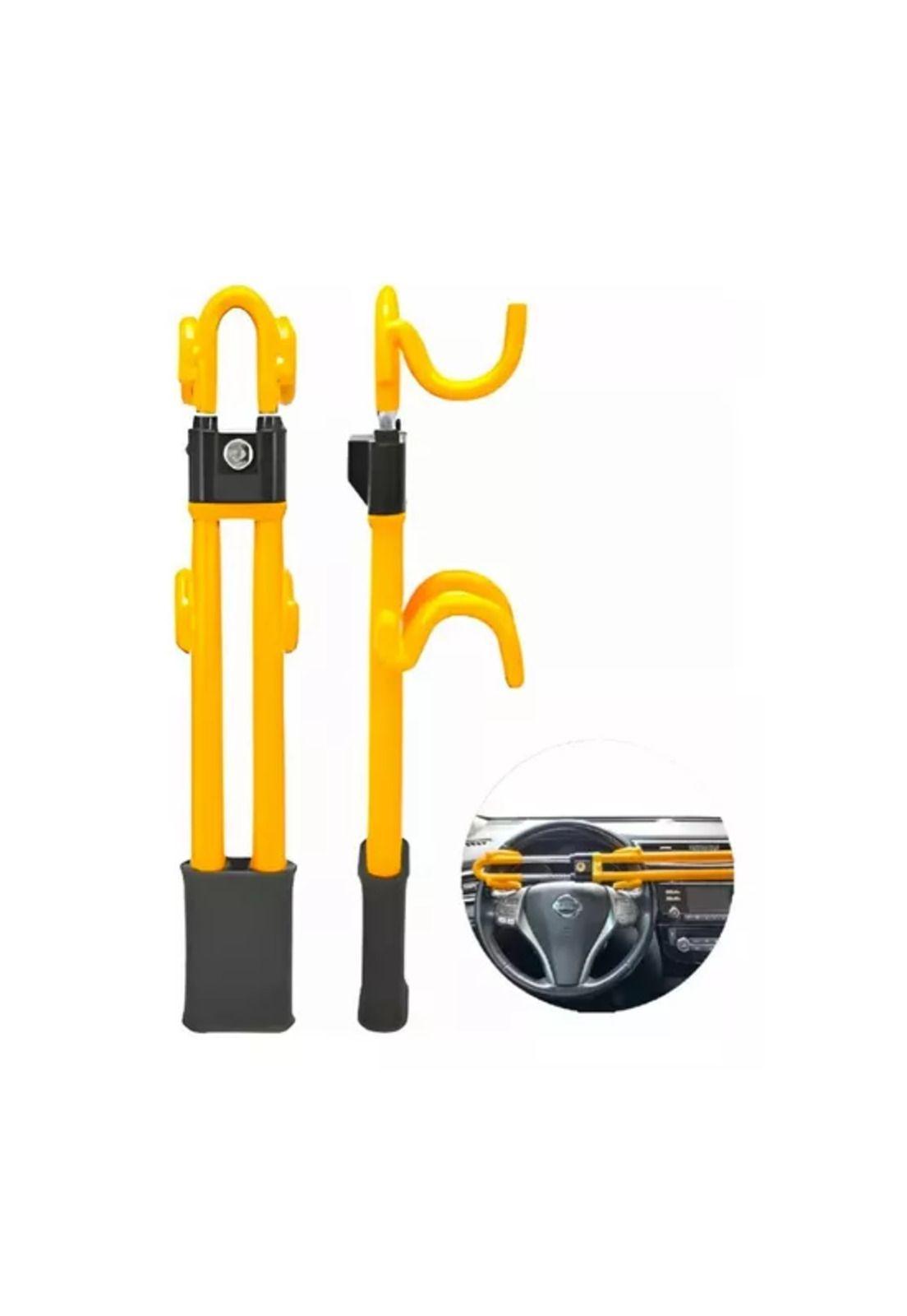 Traba Volante 1.74 Kg Seguridad Vehículo Amarillo-2