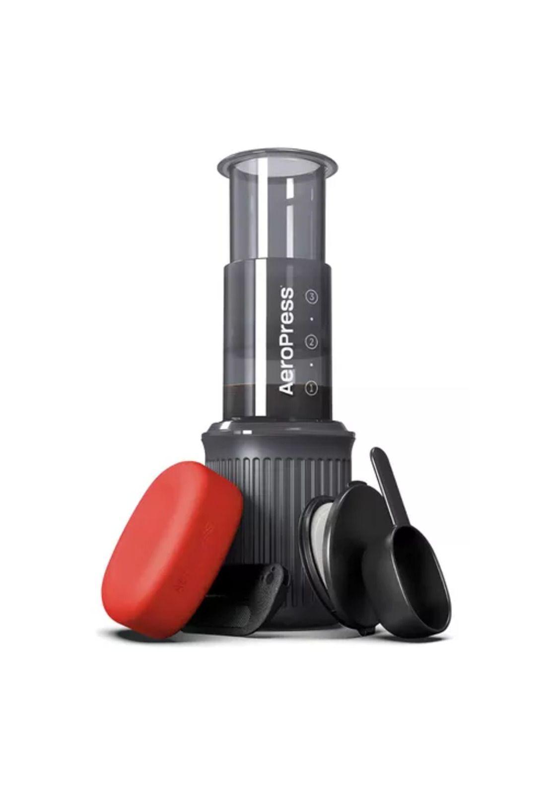 Cafetera portátil AeroPress Go manual gris-0