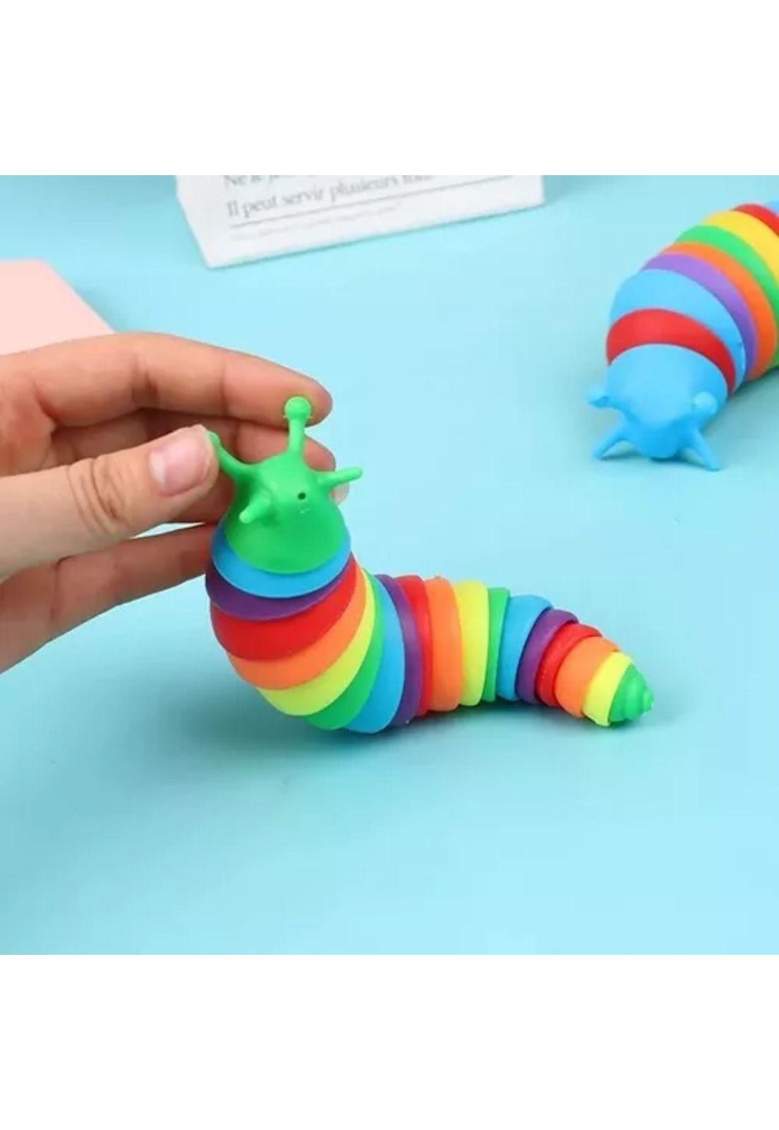 Gusano o babosa sensorial, juguete didáctico-2