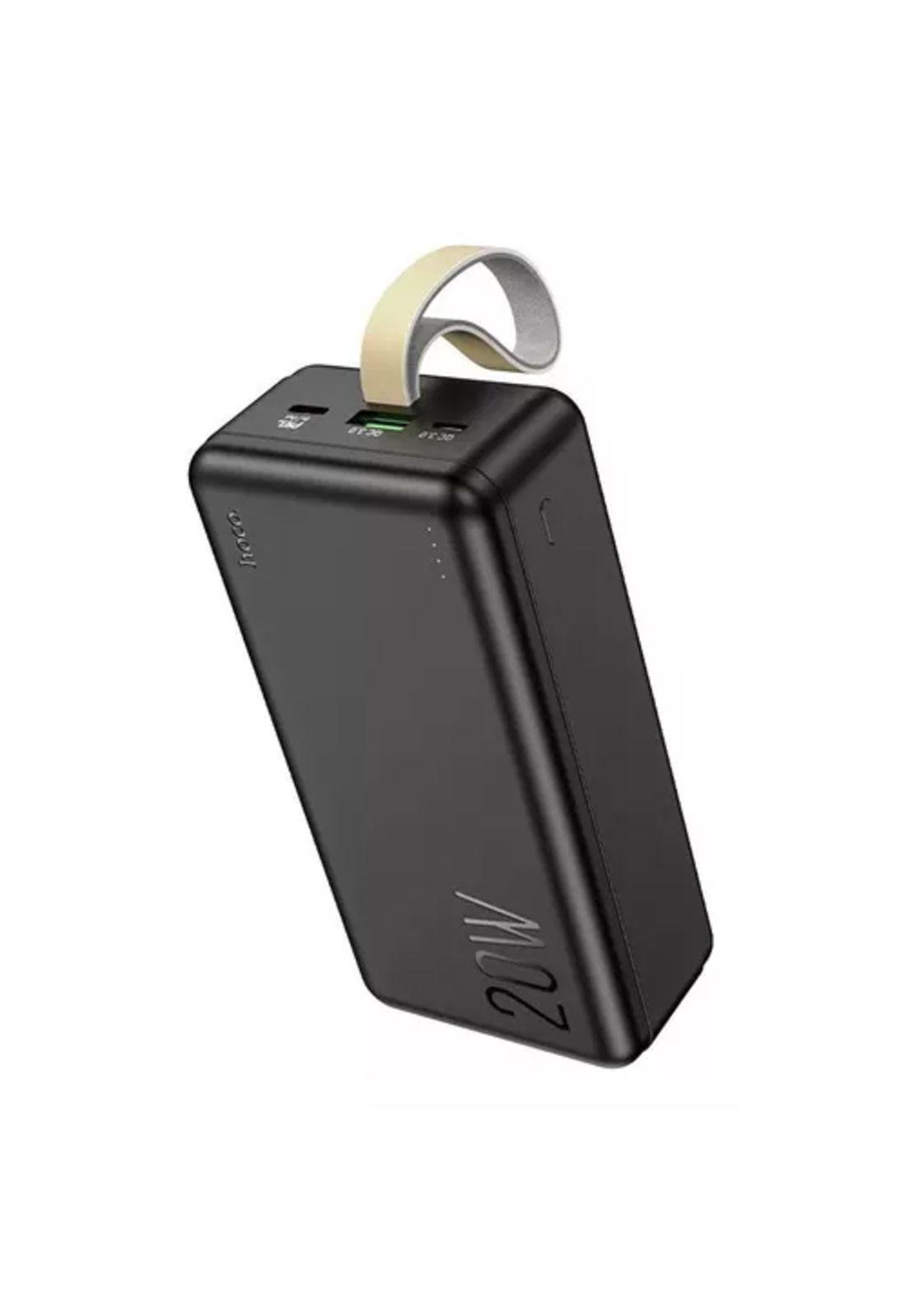 Power bank Hoco 30,000 mAh, 20W, carga rápida, color negro-0