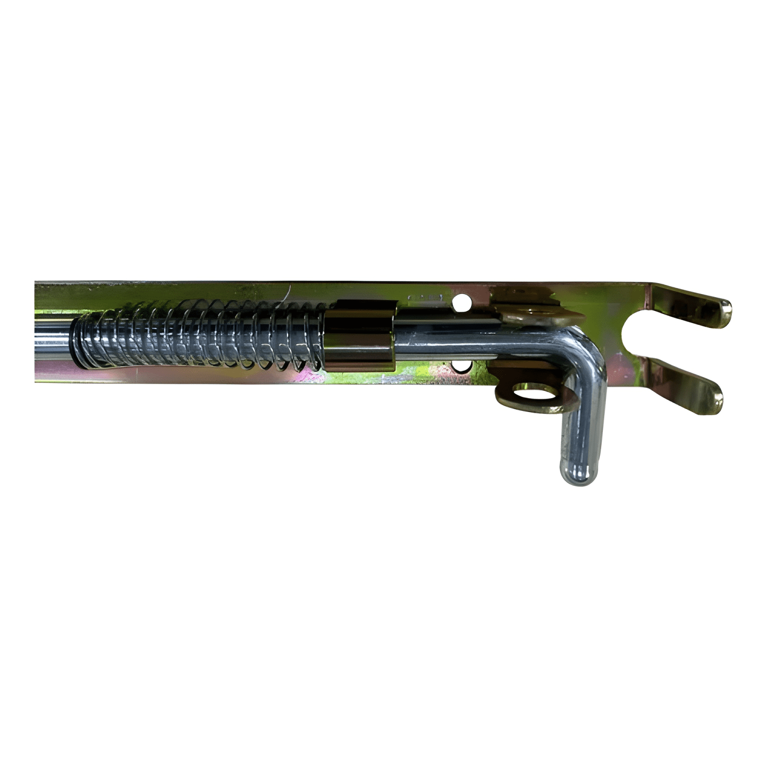 Picaporte al piso carcelero 30 cm para portón-4