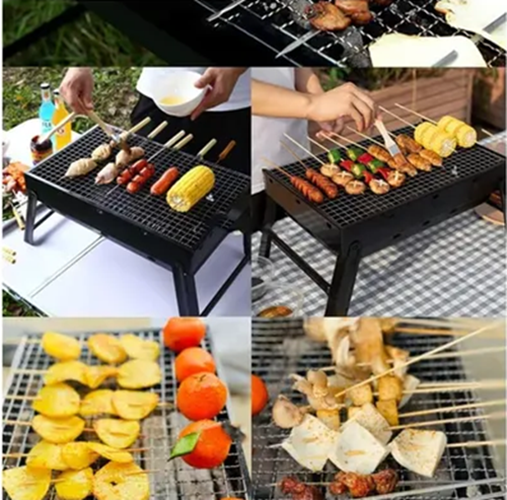 Parrilla Plegable Pequeña Para Camping-3