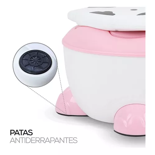 Pelela bacinica baño infantil-niños diseño de vaquita cojín-6