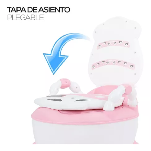 Pelela bacinica baño infantil-niños diseño de vaquita cojín-7