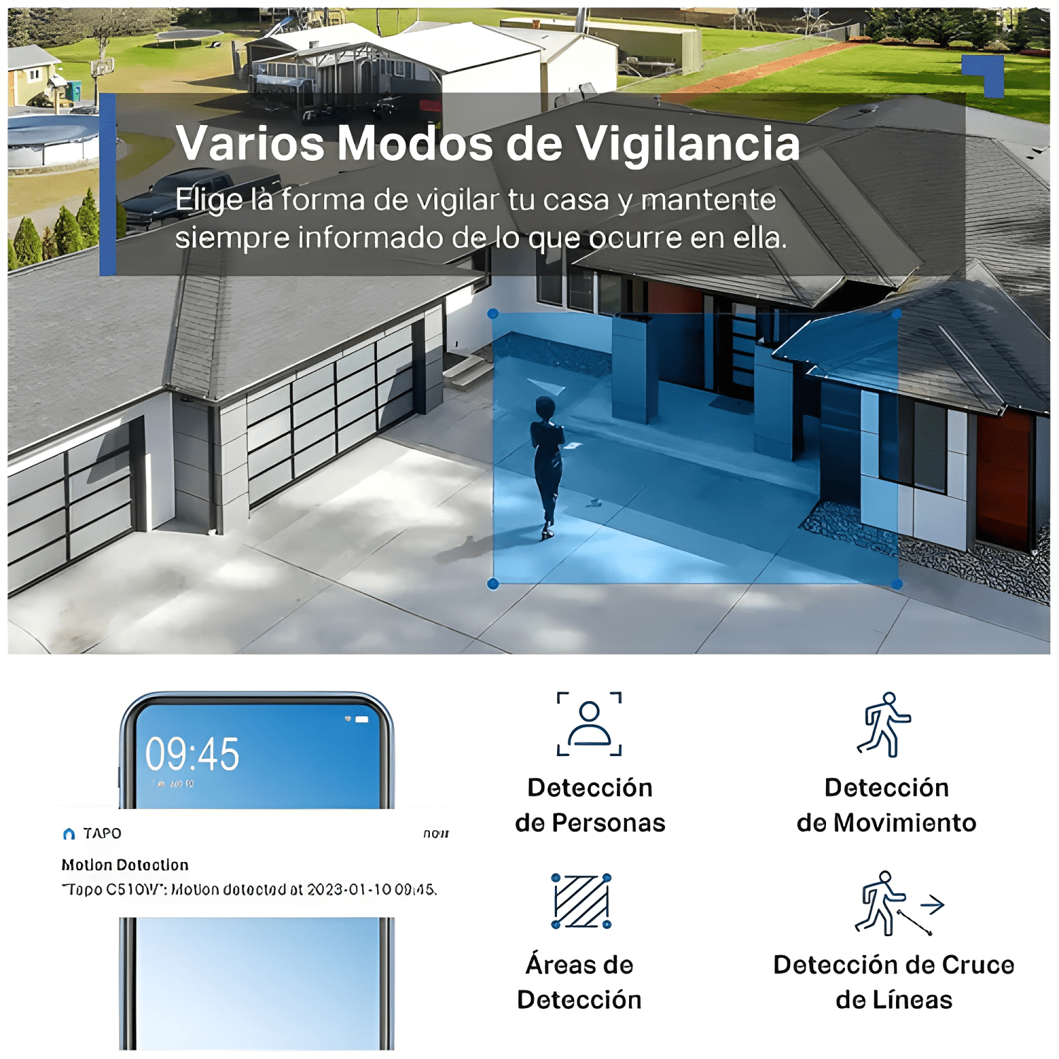 Cámara de Seguridad Tp-link Tapo Exterior con Movimiento-3