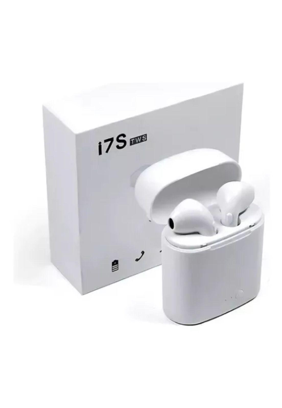 Auriculares in-ear inalámbricos i7S TWS blanco-3