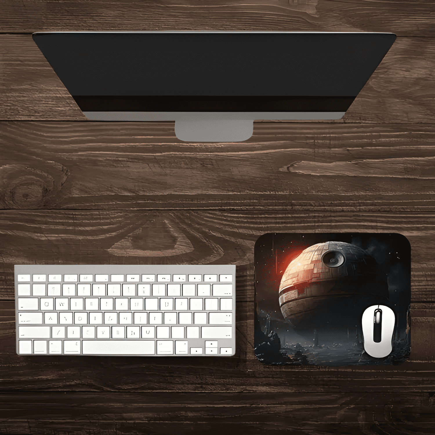 Mouse Pad Estrella de la Muerte Star Wars 21x18,5 Cm-2