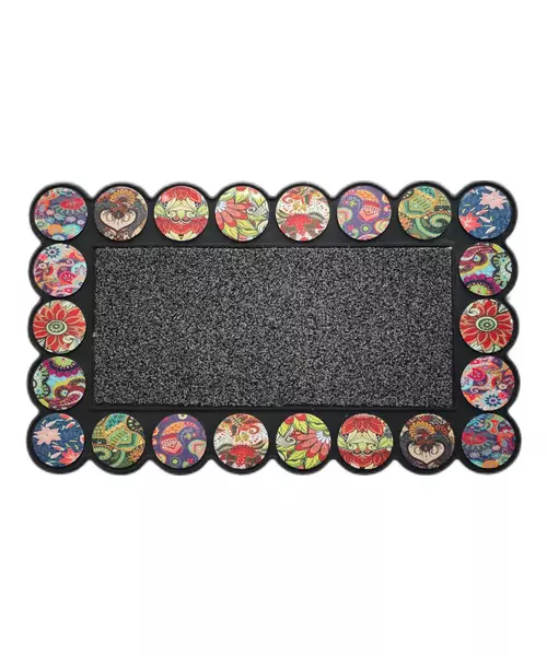 Alfombra Limpia Pies Gruesa 45x75cm 1,9kg-0