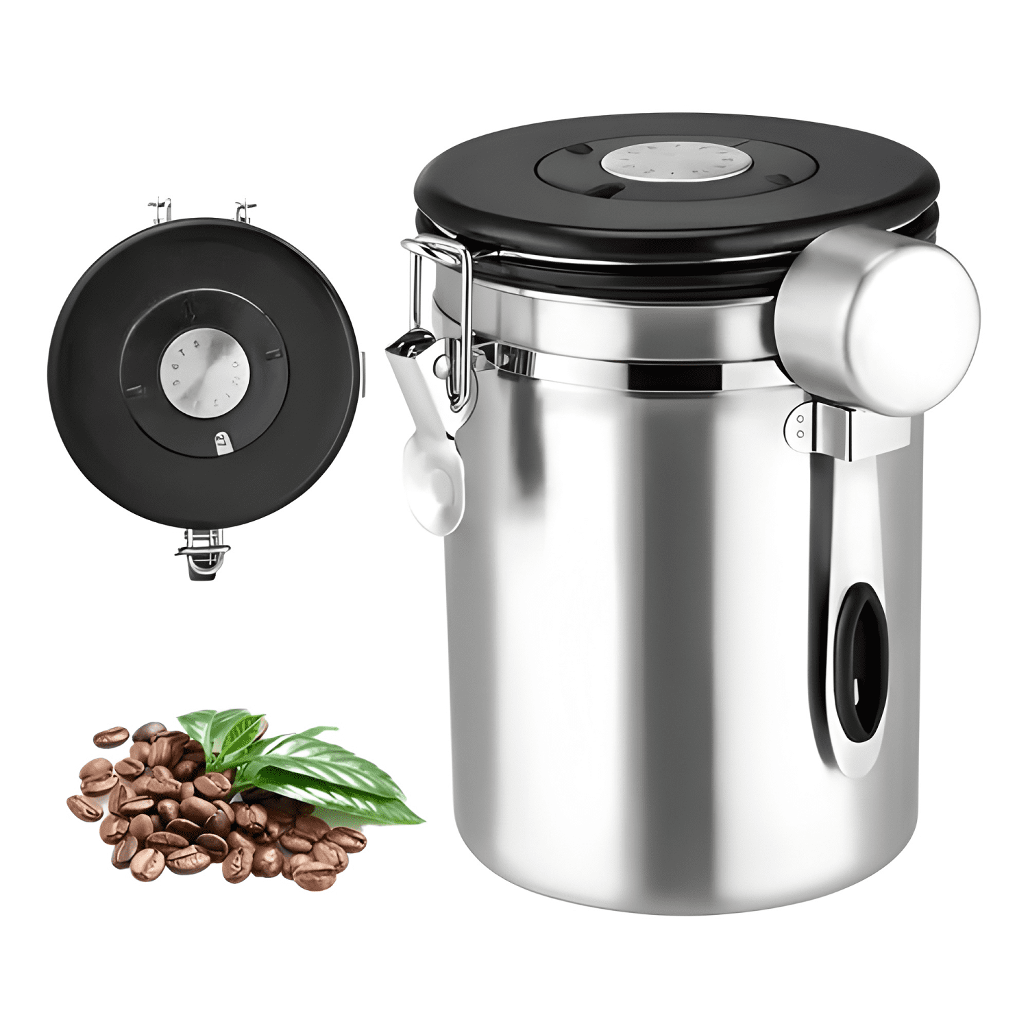 Recipiente tarro para café hermético grano 1,8 L-0