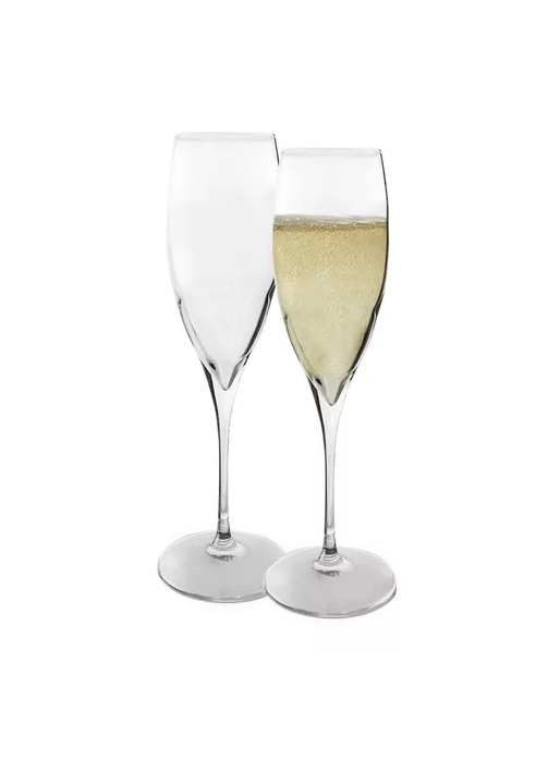 Set de 6 Copas Champagne Cristal Premium Bormioli Italia 250ml-2