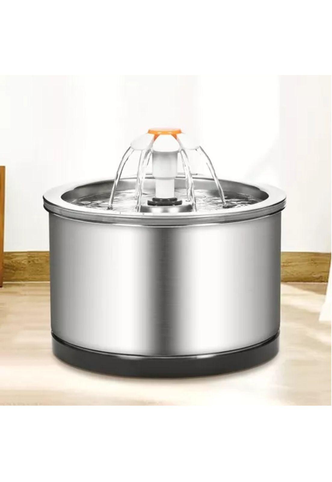 Bebedero eléctrico de acero inoxidable para gatos-6